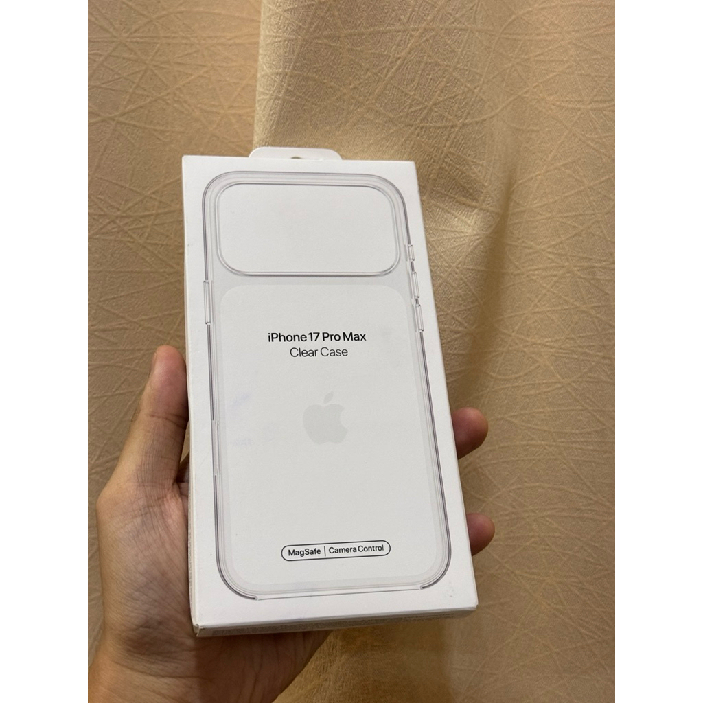 iPhone 17 Pro Max Clear Magsafe Case Apple Original with Camera Control Resmi ERAFONE