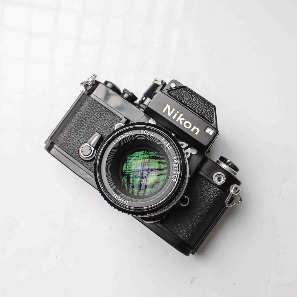 Kamera Analog Nikon F2 kit 50mm f1.8 AI Super Mulus Normal 