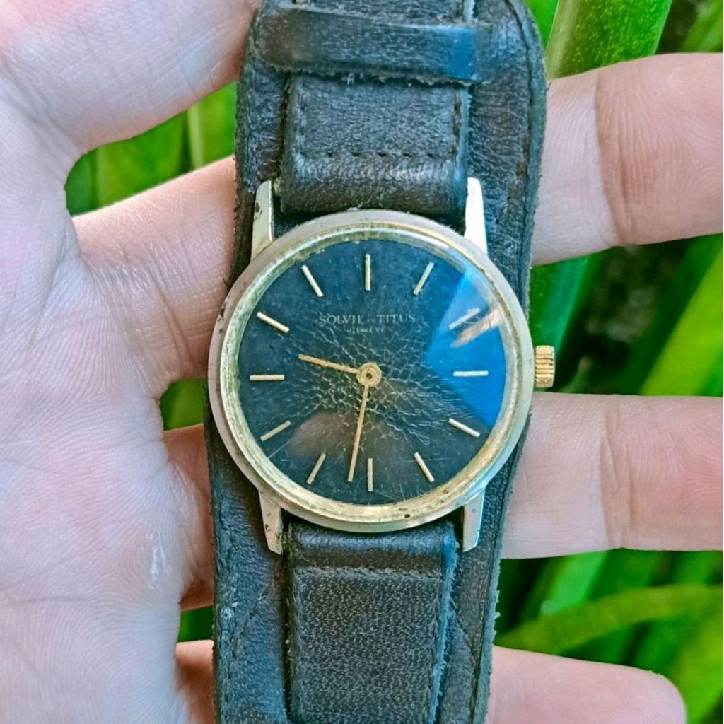Jam Tangan Original Solvil El Titus Manual Winding