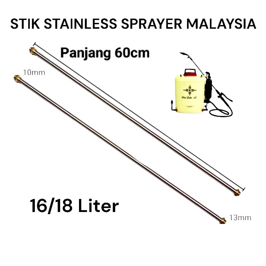 stik sprayer malaysia pb16 / stik sprayer pb16 malaysia panjang 60cm