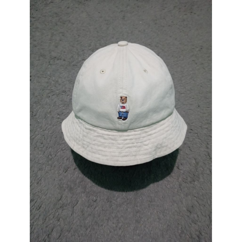 TOPI BUCKET HAT BERUANG SECOND