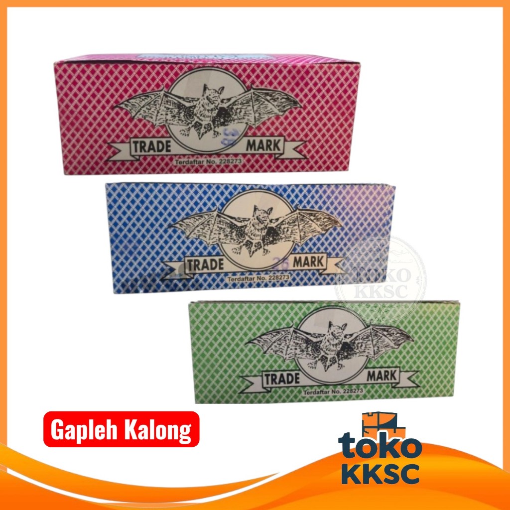 KARTU GAPLE KALONG / DOMINO KALONG GAPLEH ISI 10 PACK / GAPLEK