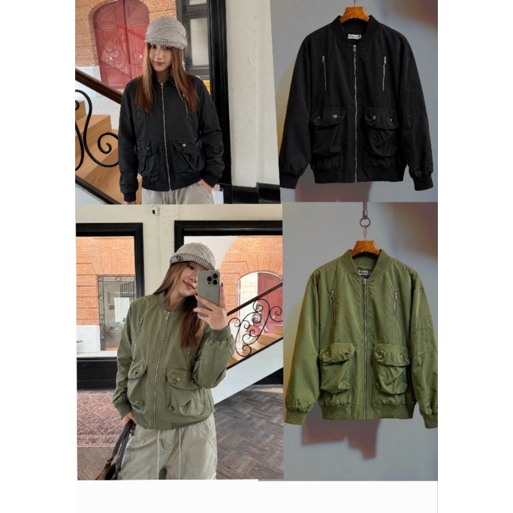 BLAZER JAKET OUTER WANITA FASHION BAHAN PARASUT