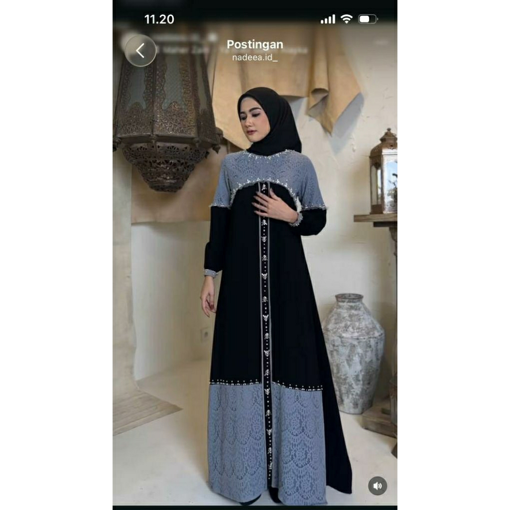 gamis nadeea. id new