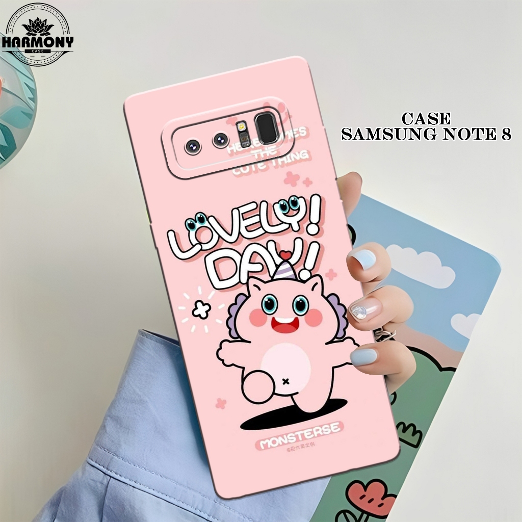 Case Samsung Note 8 Terbaru - Fashion Case Lucu - Softcase Samsung Note 8 - Silikon Pro Camera - Cas