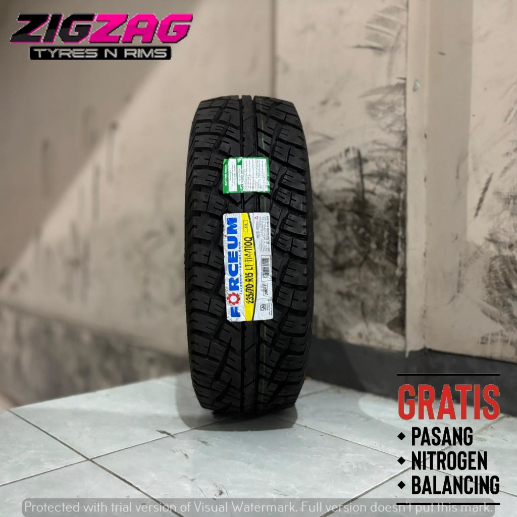 Ban Mobil Semi Offroad 235 70 R15 Forceum AT/Z Murah Tubles 235 70 Ring 15