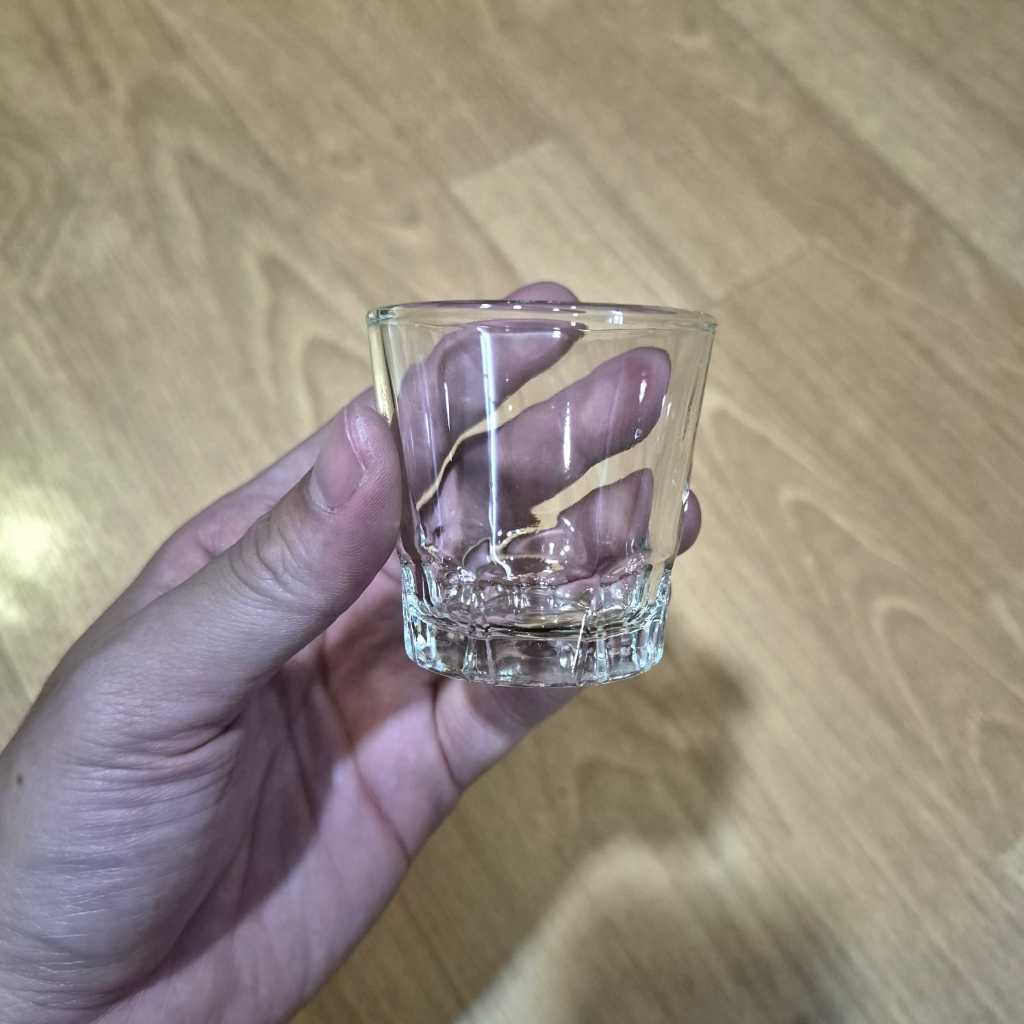 Gelas Sloki Kaca Shot Tebal Gelas Sloki Soju