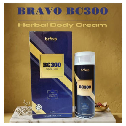 BRAVO BC300 1 BOTOL ISI 200ML ORIGINAL MALAYSIA