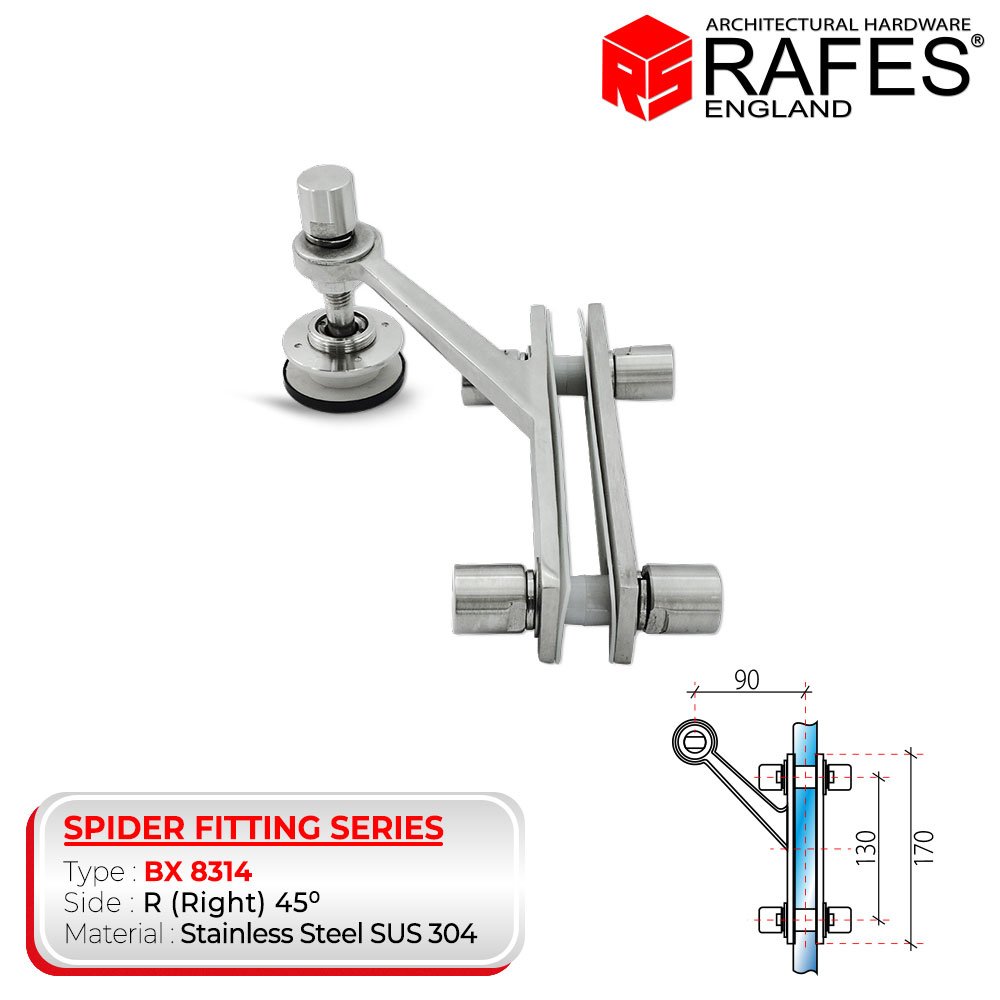 Spider Fitting RAFES ENGLAND SUS 304