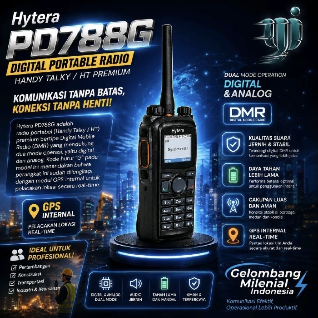 HT HYTERA PD788G UHF 400MHZ SECOND