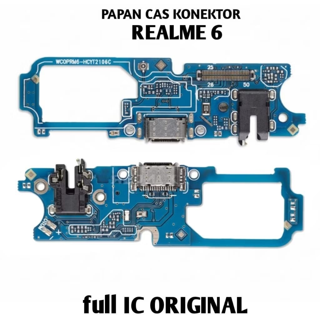 Papan Cas Realme 6