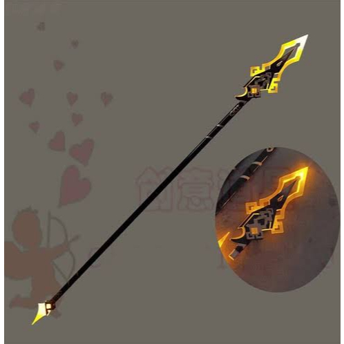 WEAPON COSPLAY Vortex vanquisher Weapon zhongli genshin impact cosplay