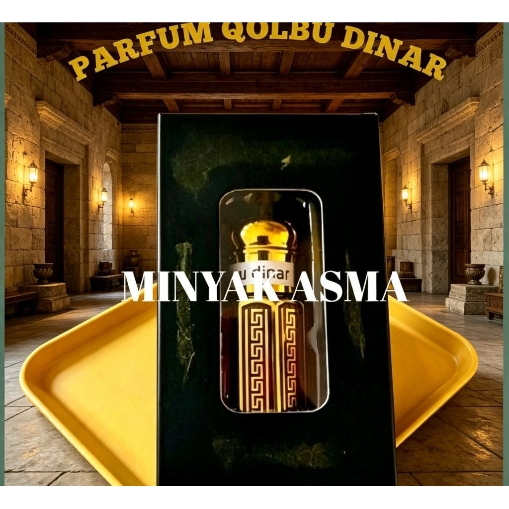 minyak parfum QOLBU DINAR MINYAK ASMA
