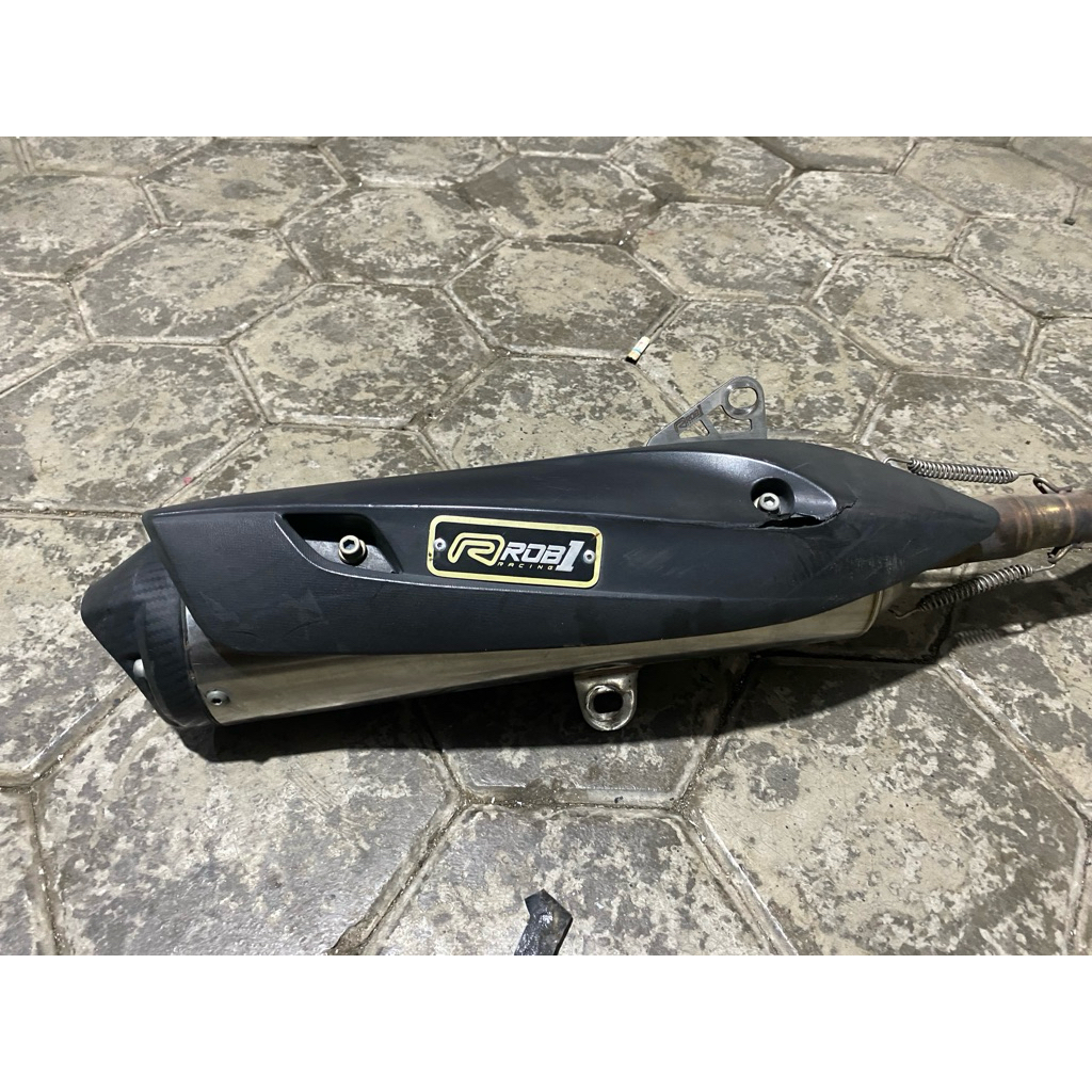 knalpot Rob1 ori nmax old second