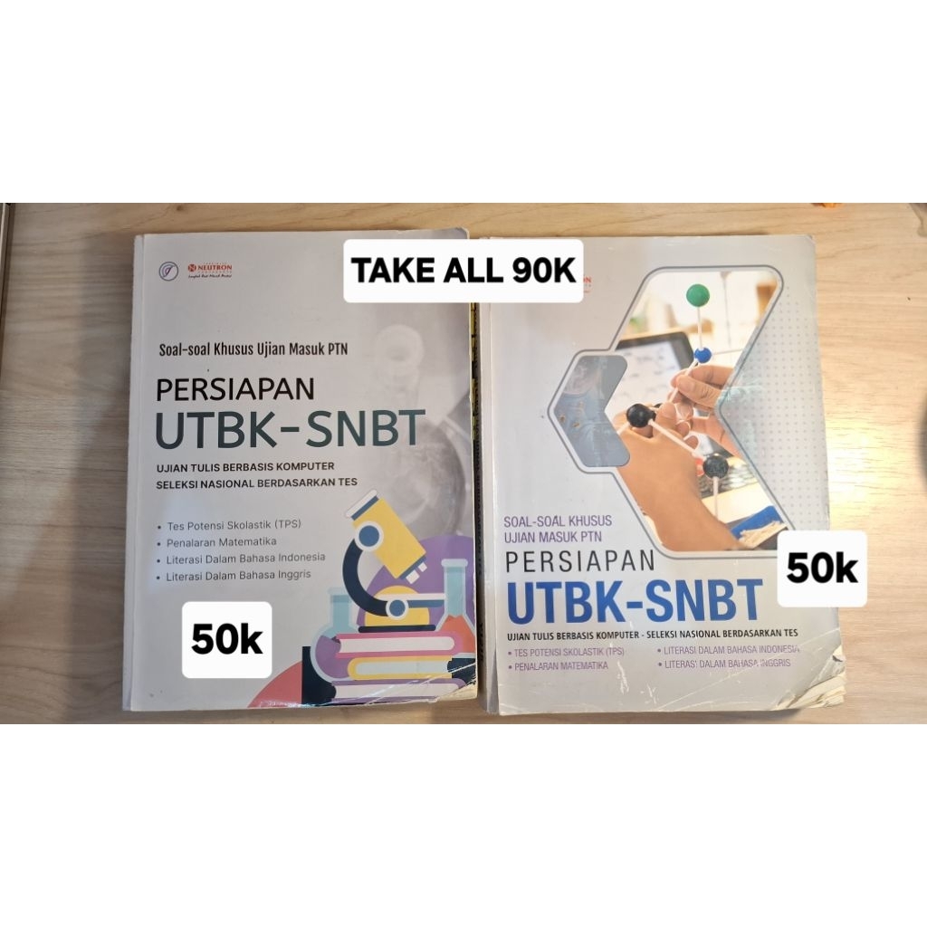PRELOVED BUKU UTBK NEUTRON 2026