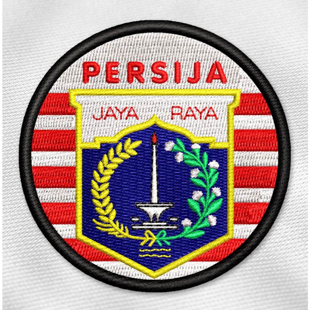 PERSIJA PATCH BORDIR LOGO EMBLEM EMBROIDERY RBC