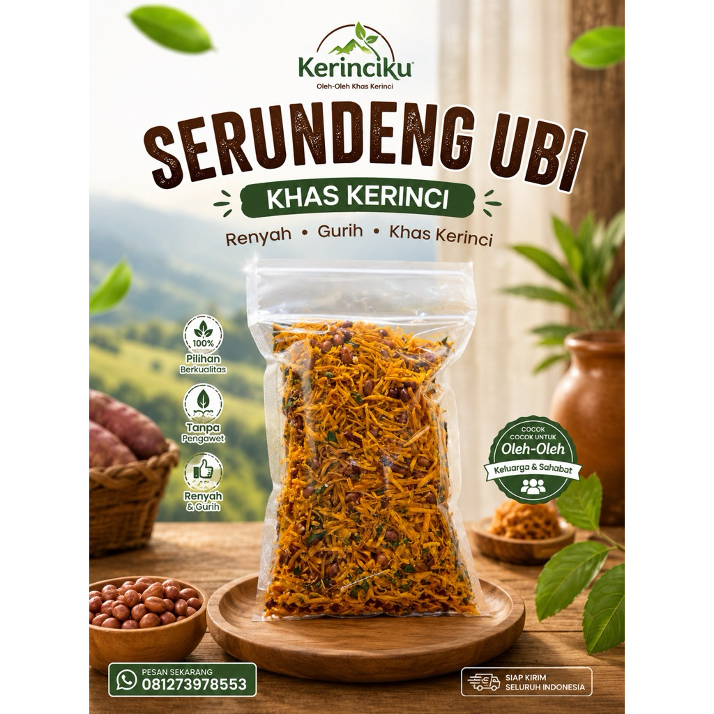 Serundeng Ubi 1Kg