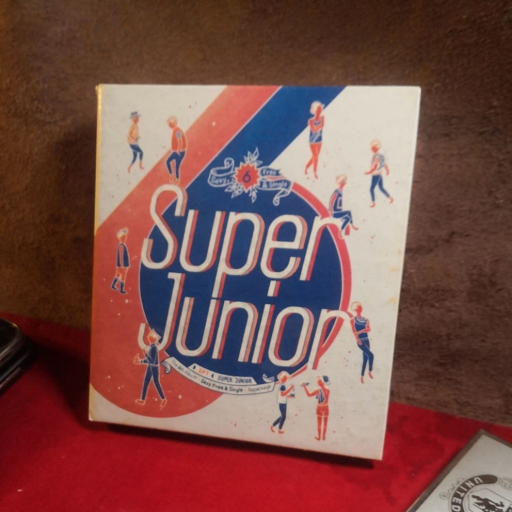 koleksi kaset cd super junior the 3rd album repackage spy baru rilisan awal segel terbuka