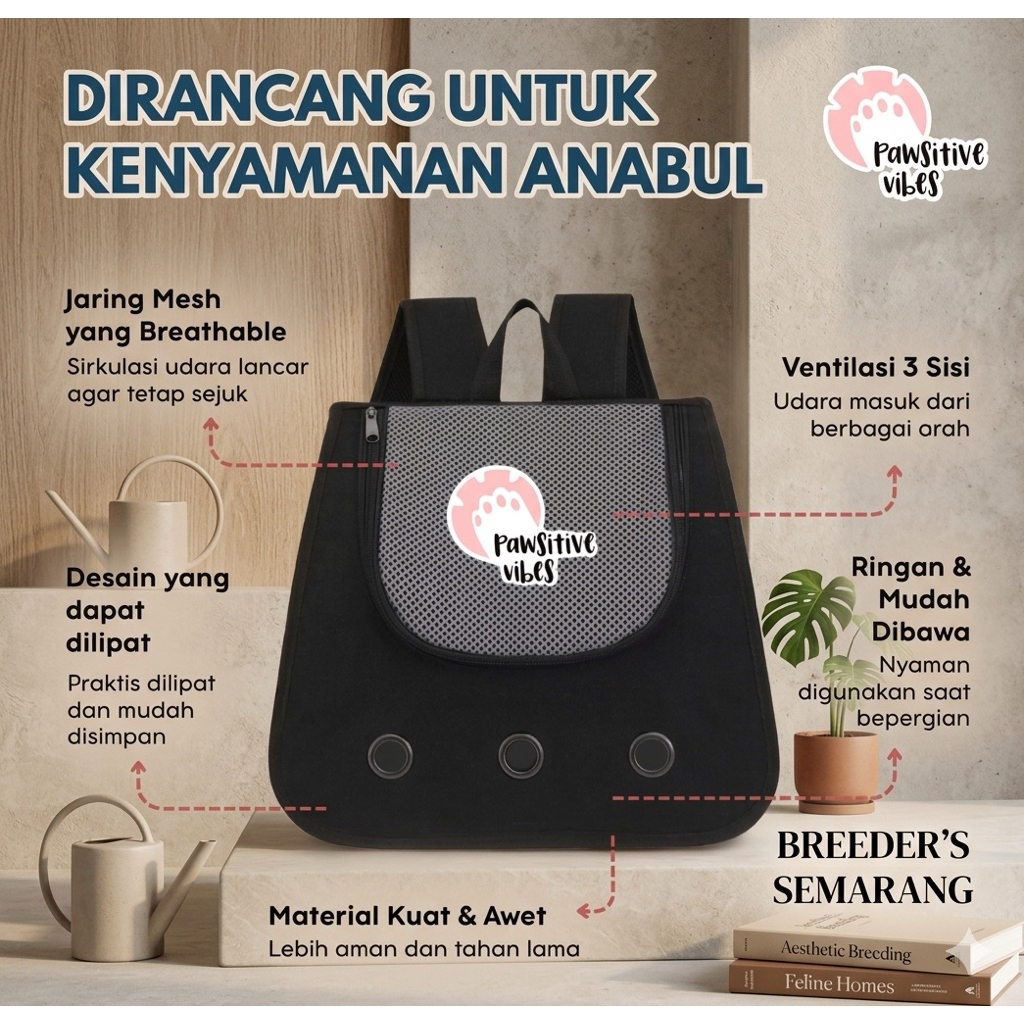 Tas travel kucing & anjing | Tas Carrier