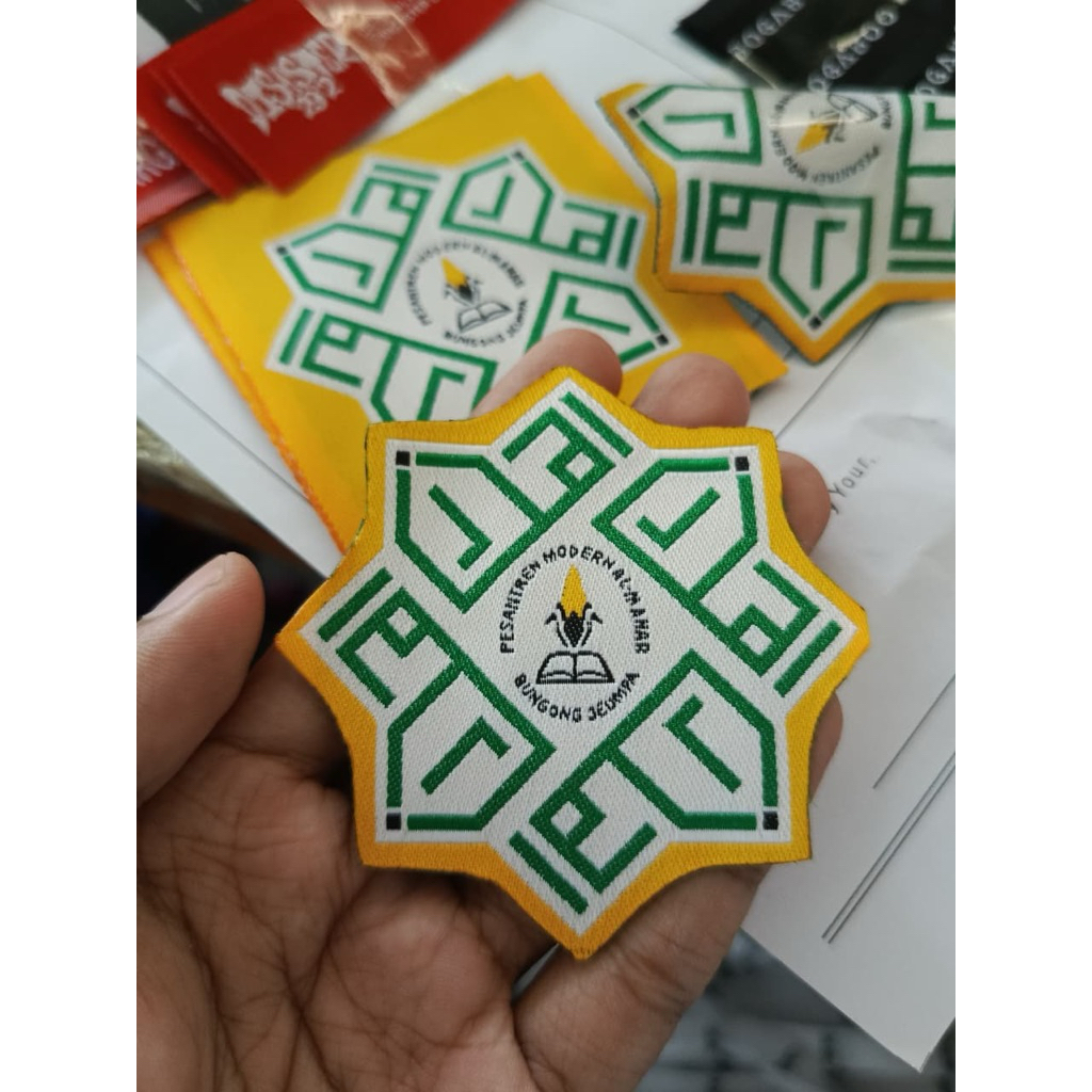 Emblem Bordir Logo Patch Custom Desain