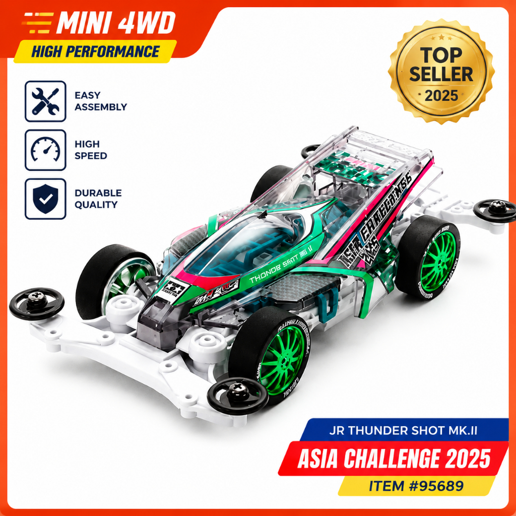 Tamiya 95689 thunder shoot MKII asia challange 2025 - ready stok
