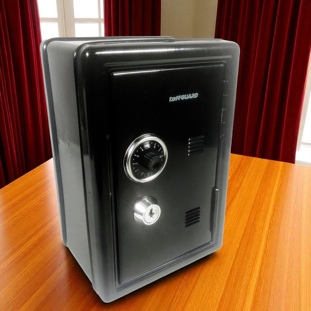 Brankas Kotak Uang Emas Anti Maling Safety Box