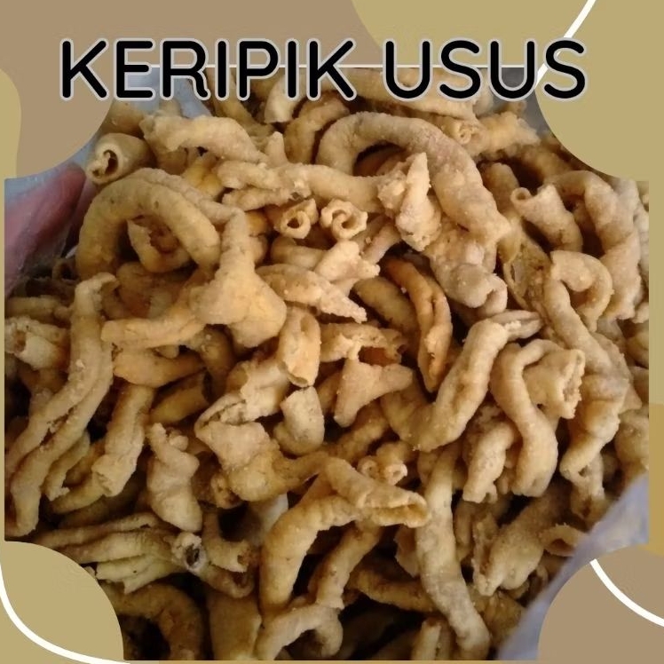 keripik usus ayam goreng tepung / keripik usus goreng