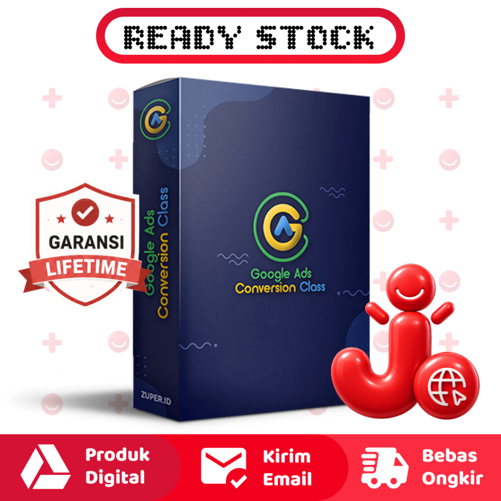 KELAS KONVERSI GOOGLE ADS - BELAJAR NGIKLAN DI GOOGLE ADS YANG HIGH CONVERSION - ECOURSE VIDEO