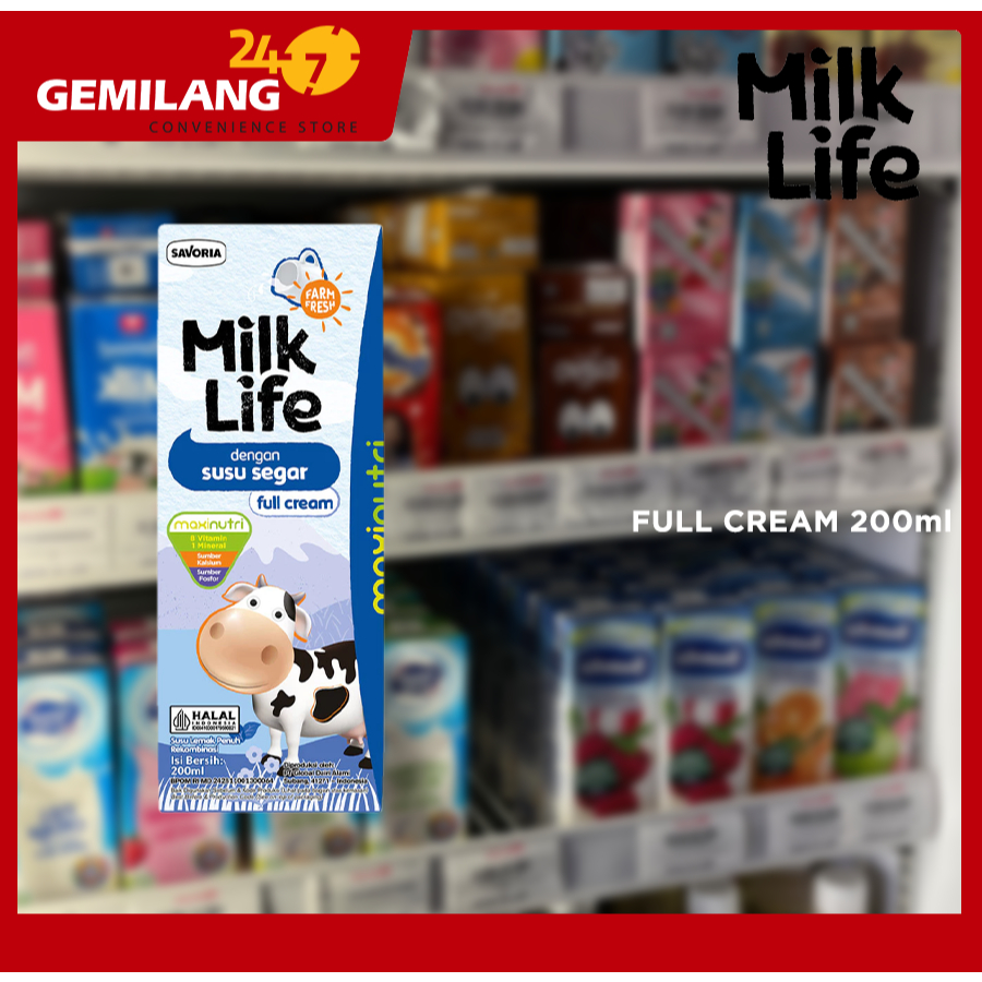 MILK LIFE SUSU 200 ml