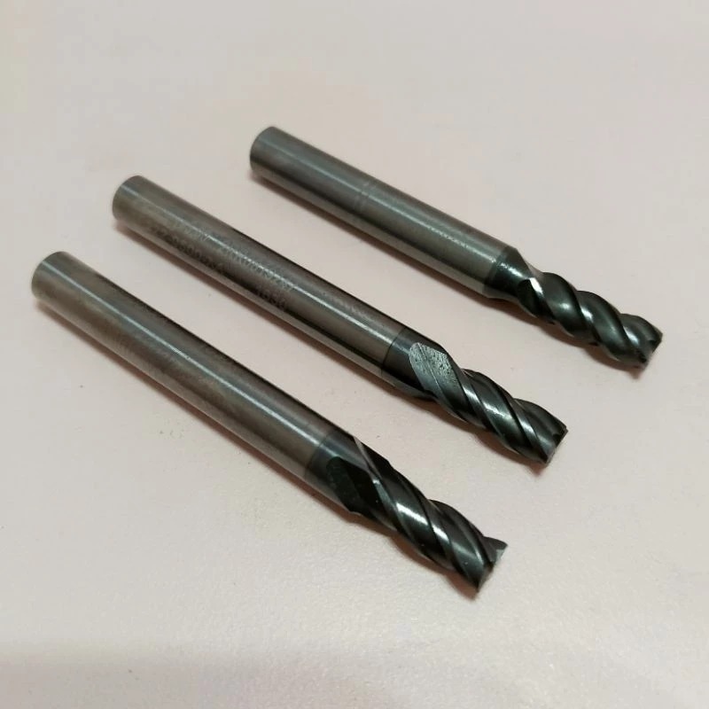 Endmill Carbide 5mm end mill seken 5mm 4Flute bor Fais 5×50 4F seken bekas mulus siap pakai
