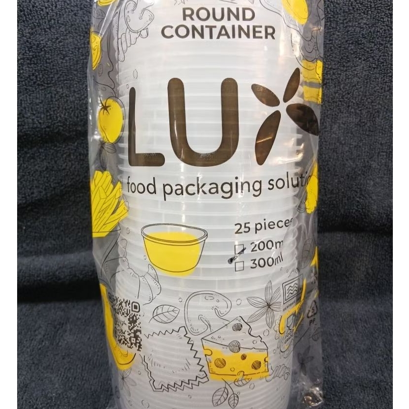 LUX THINWALL BOWL 200ML/TEMPAT MAKAN 200ML  ( 1 BKS )