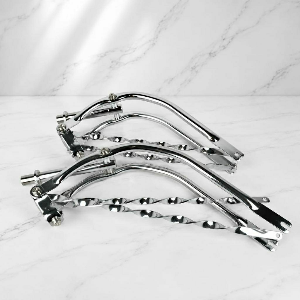 Fork Springer Lowrider BENT BENGKOK Chrome Plated / Fork Lowrider Custom TAIWAN