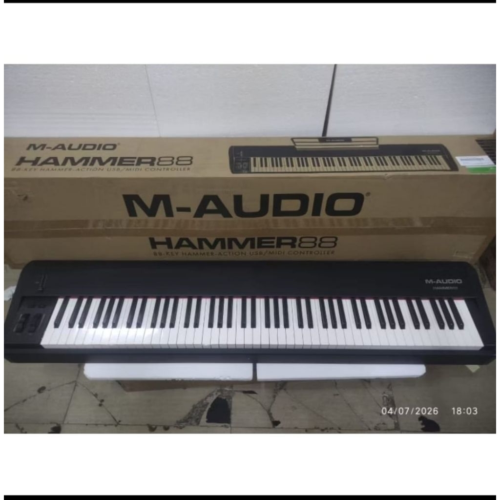 MIDI Keyboard Controller M-Audio Hammer 88 M Audio Hammer 88 original