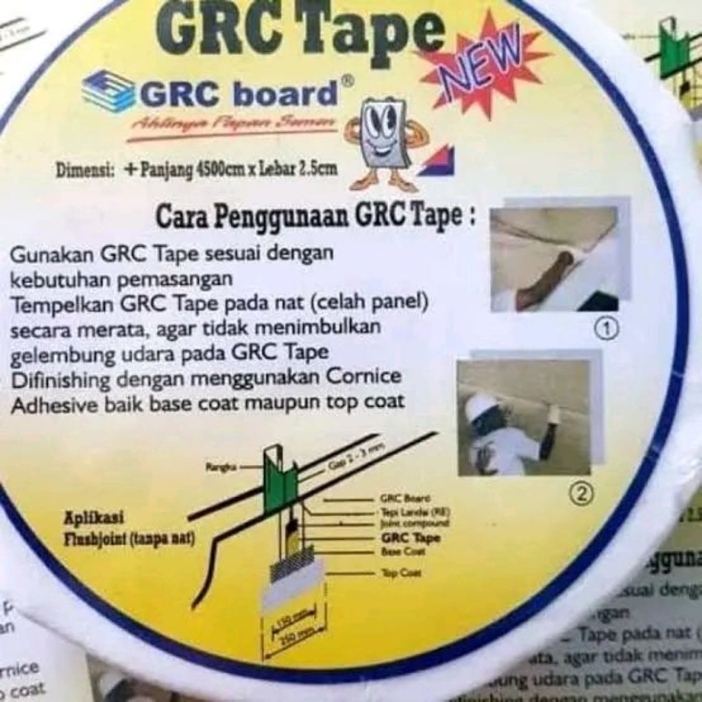 GRC Tape 45 Meter per Roll