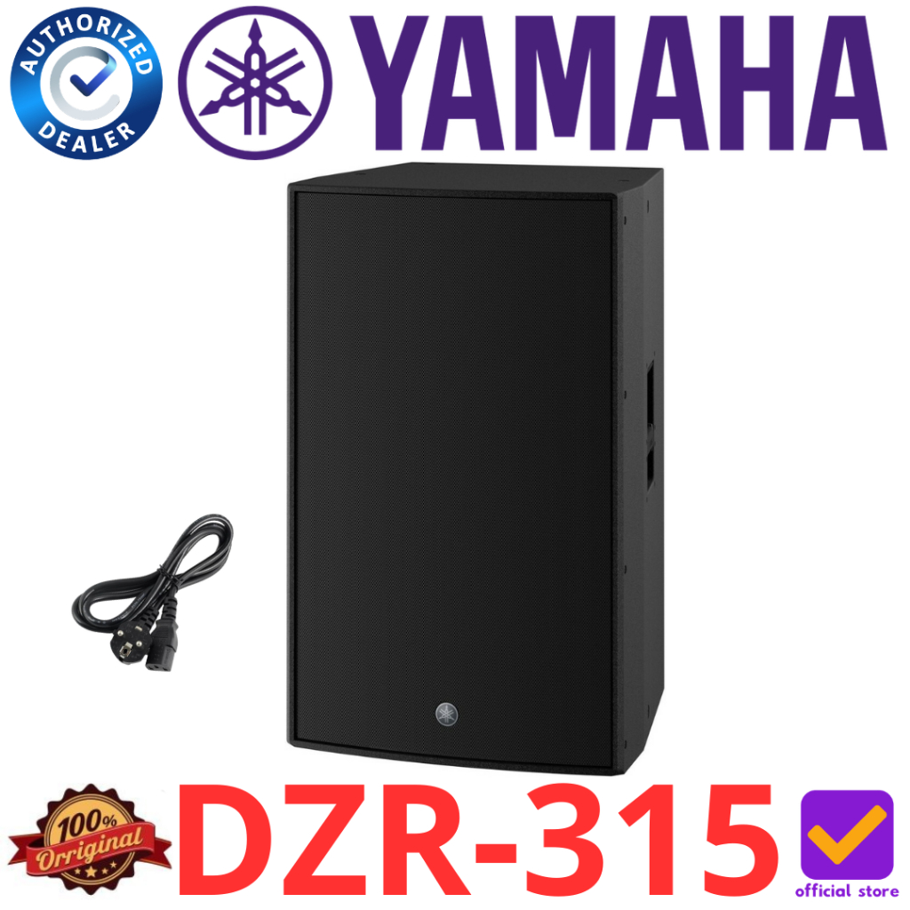 Yamaha DZR-315 3-way Powered Speaker Active 15 Inch Yamaha Speaker Aktif DZR315