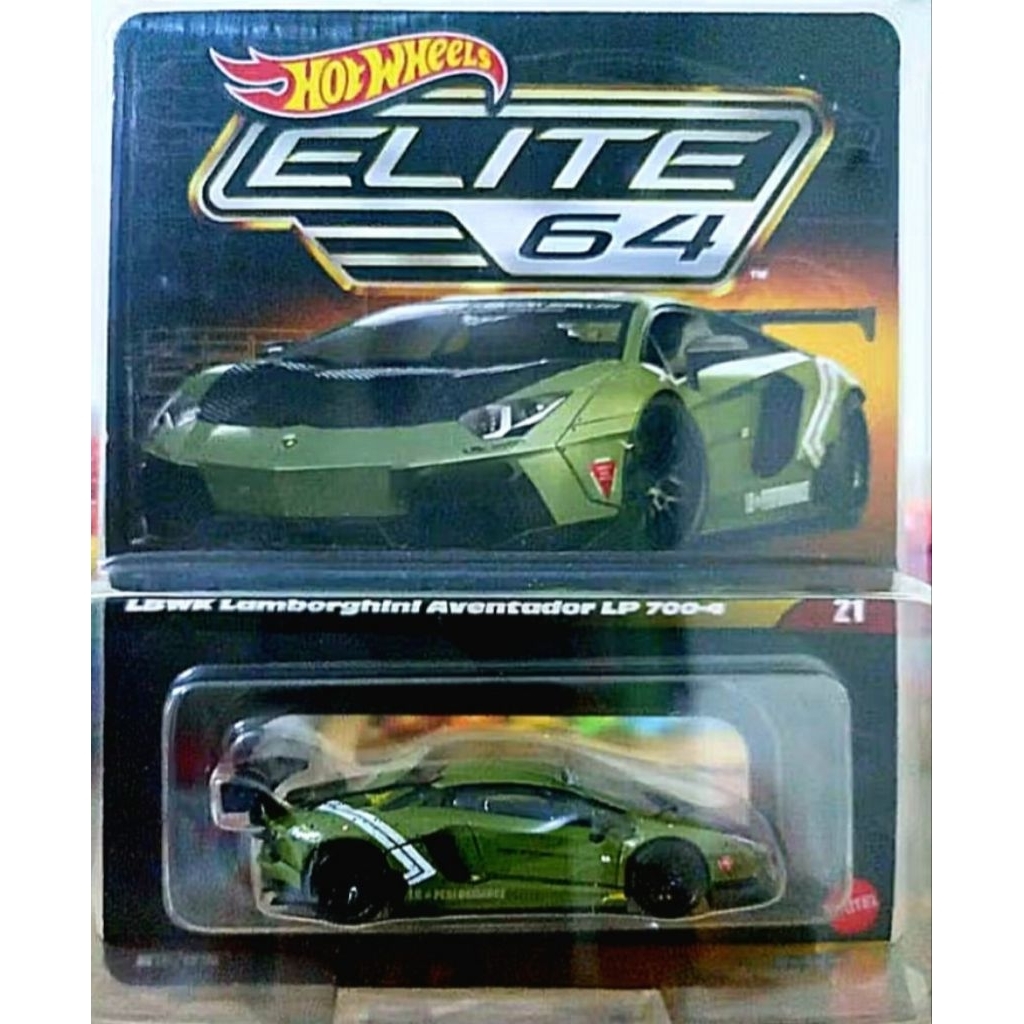 Hot Wheels elite 64 lamborghini LBWK