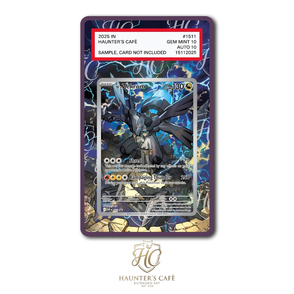 N's Zekrom #31 Pokemon Promo (Custom Extended Art)