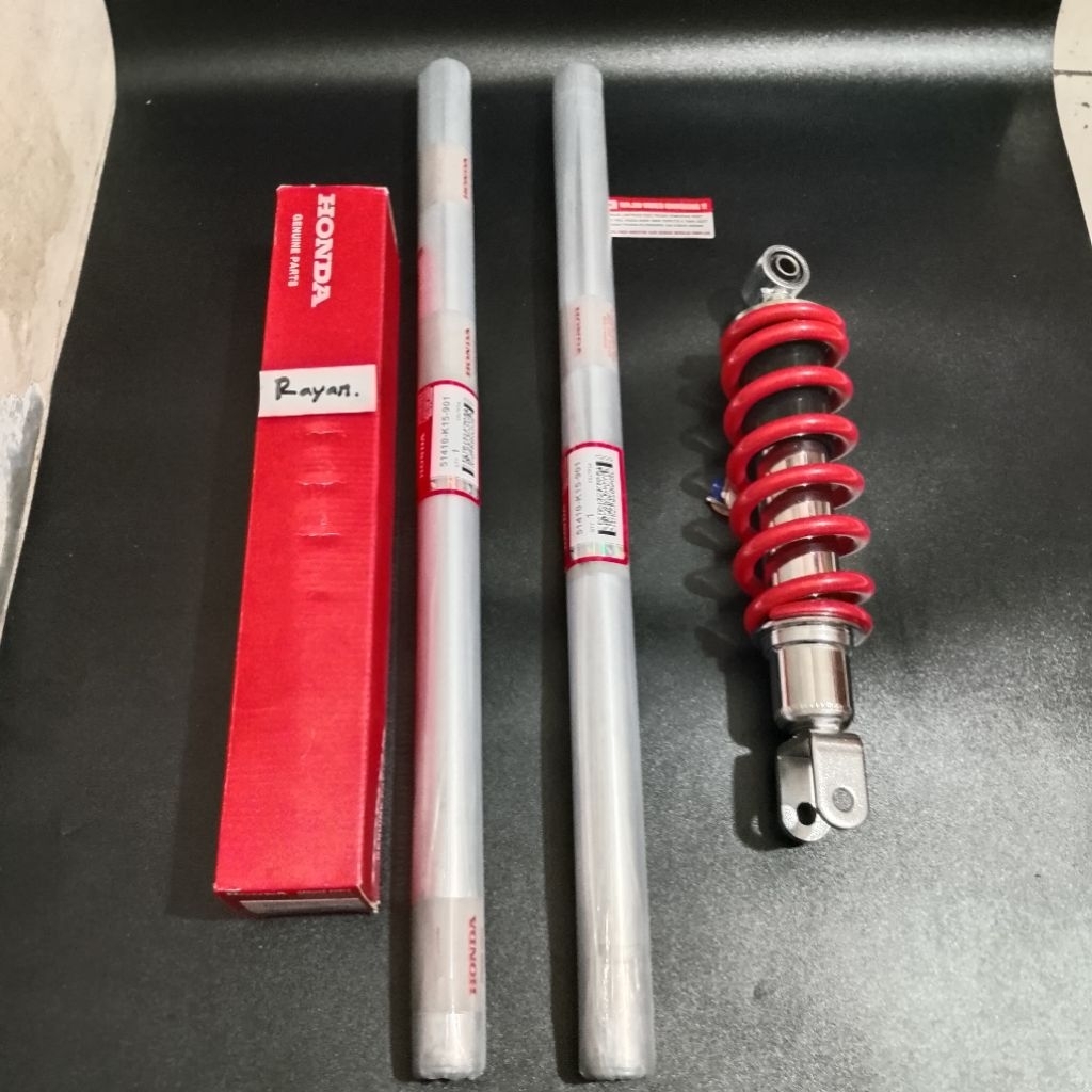 SHOCK DEPAN+BELAKANG HONDA CB 150R CB 150R CBR 150 K15 ORIGINAL