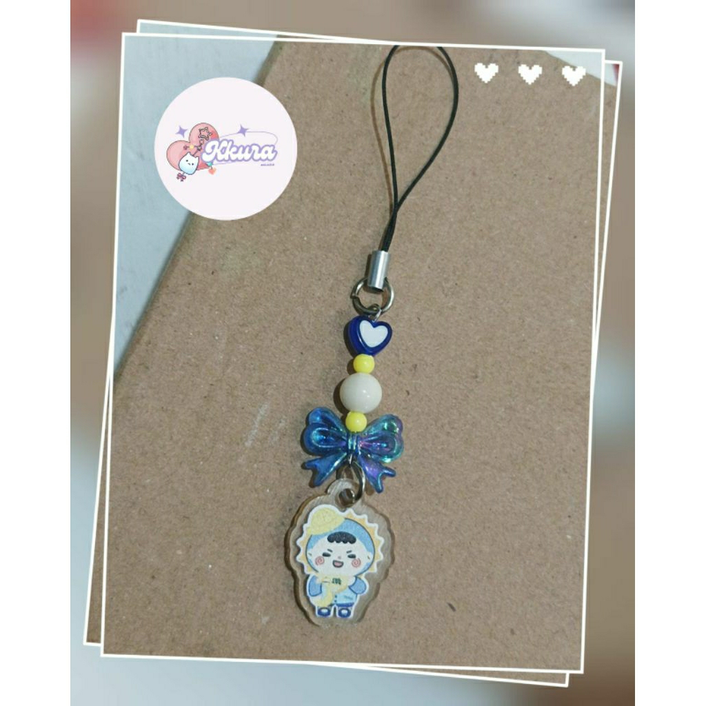Gantungan mini strap GMMtv Lucu / akrilik / GMMtv / mini strap / gantungan manik / aksesoris / thaie