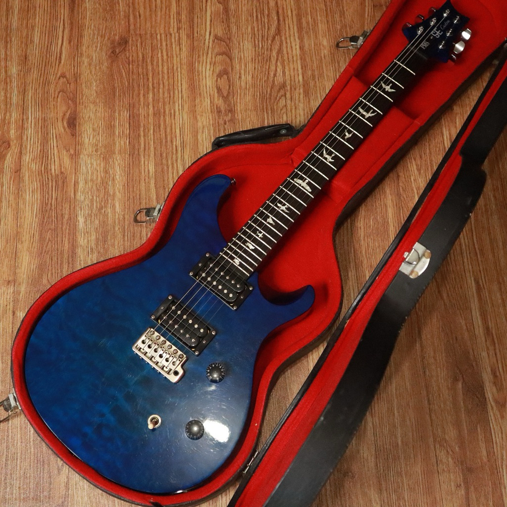 GITAR PRS SE CUSTOM 24 KOREA QUILT BLUE ORIGINAL