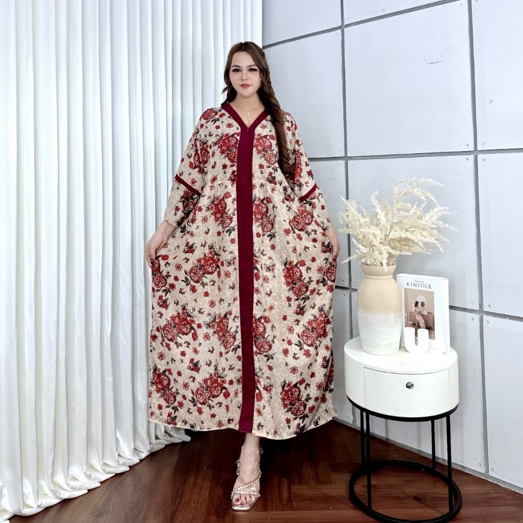 DRESS CHIBI JUMBO LD 130 MOTIF LOVE LOVE XXL/ DASTER CHIBI MOTIF TERBARU