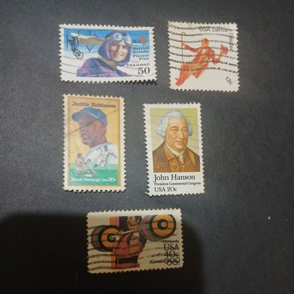 Perangko Jadul USA