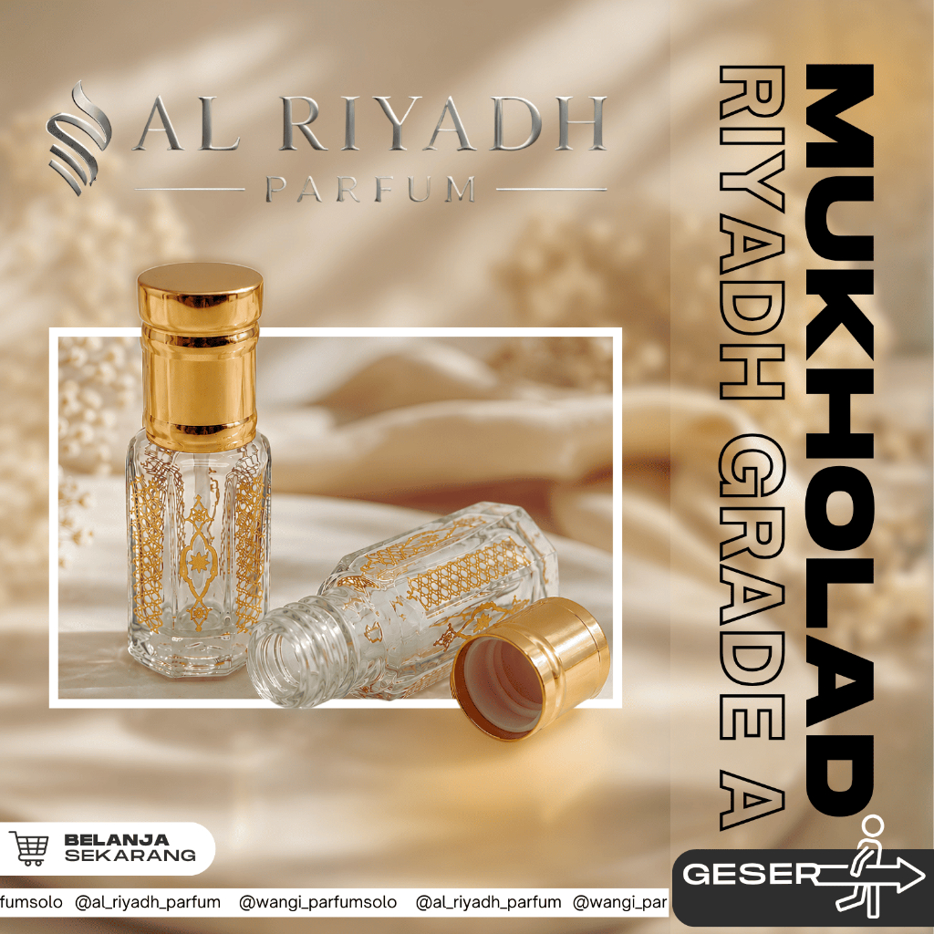 AL RIYADH MUKHOLAT RIYADH OUD BIBIT MURNI PARFUM COLET