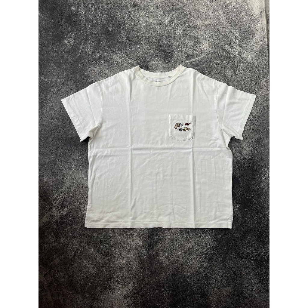 Tshirt Uniqlo UT x Timothy Goodman Kaos Putih ukuran XL