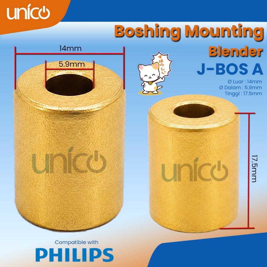 UNICO INDONESIA boshing mounting blender philips J-BOS A