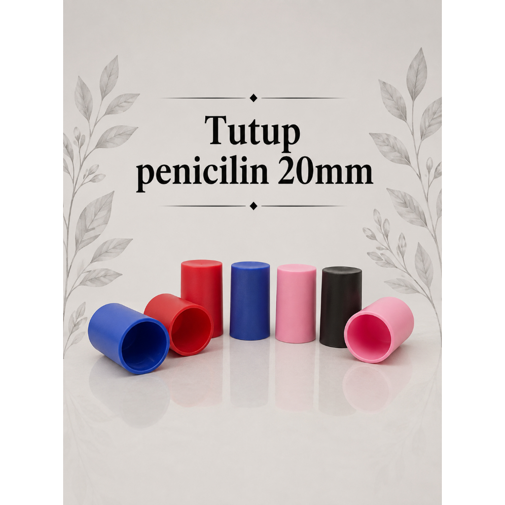 Tutup botol penicilin hanya tutup tanpa botol 20mm plastik