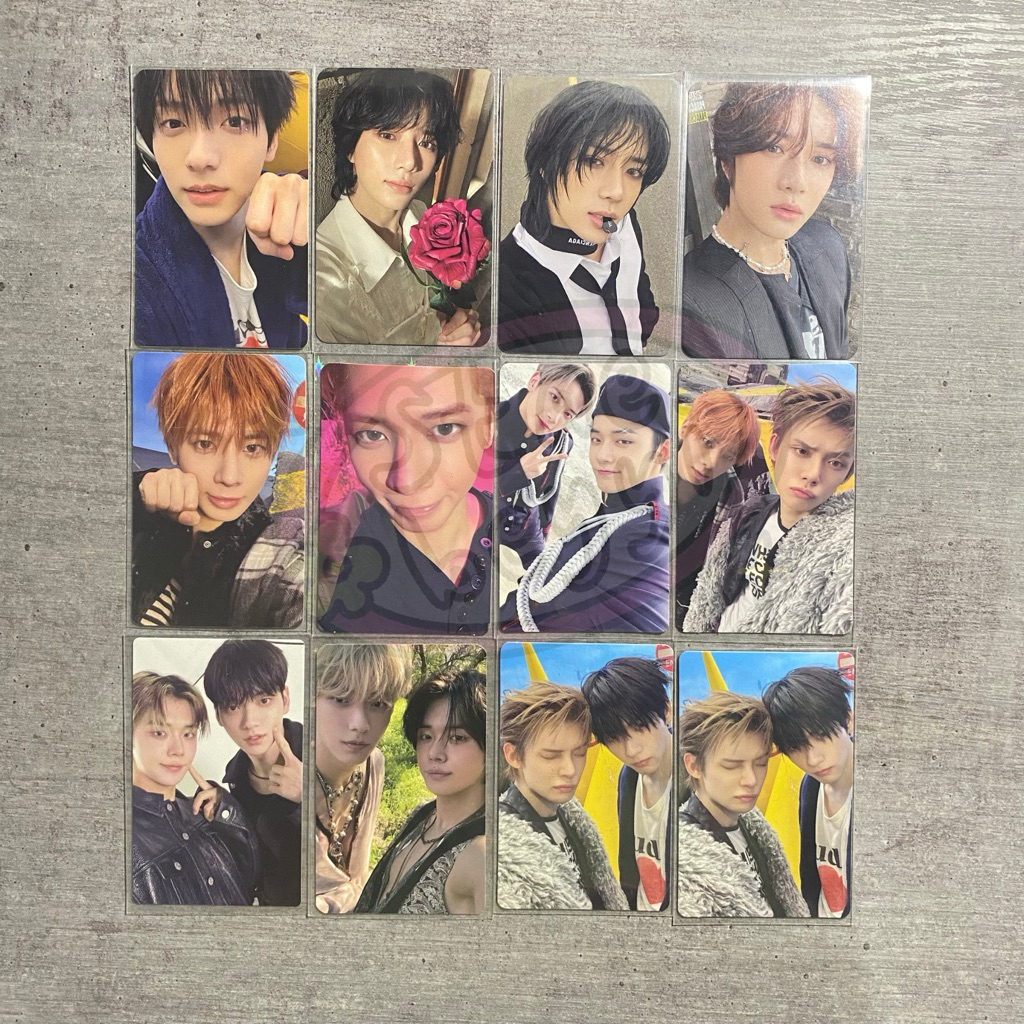 PHOTOCARD OFFICIAL PC TXT SOOBIN BEOMGYU TAEHYUN TAEJUN YEONBIN POB 7TH YEAR TOMORROW ROMANTIC FREEF