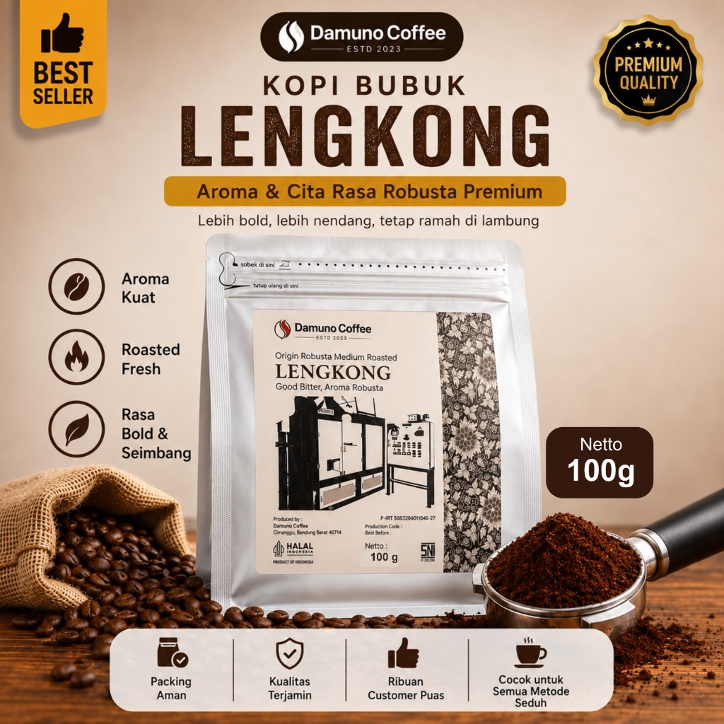 Kopi Lengkong Robusta Murni 100% Siki Coffee Kopi Premium