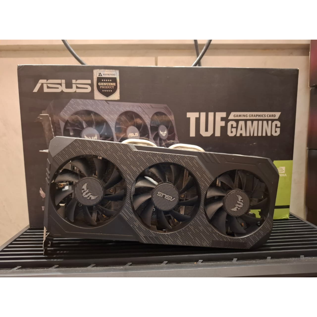 VGA ASUS TUF GAMING GTX 1660 SUPER / GTX1660S OC 6GB GDDR6 - 3 FAN / TRIPLE FAN - Second 2ND