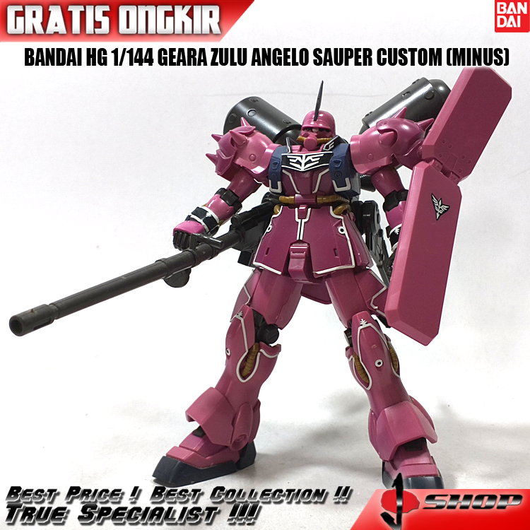 BANDAI HG 1/144 GEARA ZULU ANGELO SAUPER CUSTOM (MINUS) HG4229